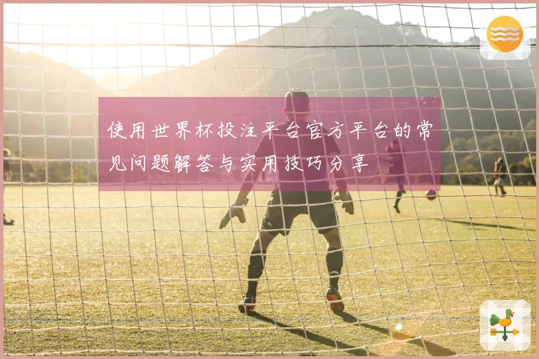 使用世界杯投注平台官方平台的常见问题解答与实用技巧分享