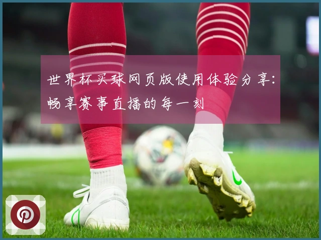 世界杯买球网页版使用体验分享：畅享赛事直播的每一刻